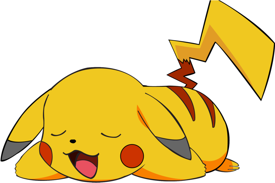 Sleeping Pikachu